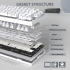ATTACK SHARK X820 ULTRA Tri-Mode Mechanical Keyboard White Contours – Gift Switch ATTACK SHARK X820 ULTRA Tri-Mode Mechanical Keyboard White Contours – Gift Switch